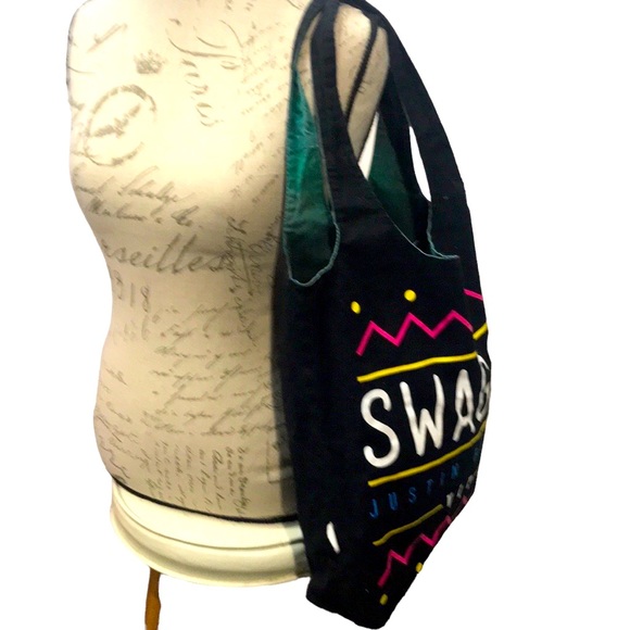 Justin 👜 Bieber Reversible Tour Y2K Swaggy Swag VIP Tote bag - Picture 9 of 11